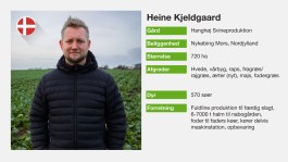 Follow a Farmer profil: Heine Kjeldgaard 