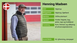 Follow a Farmer profil: Henning Madsen